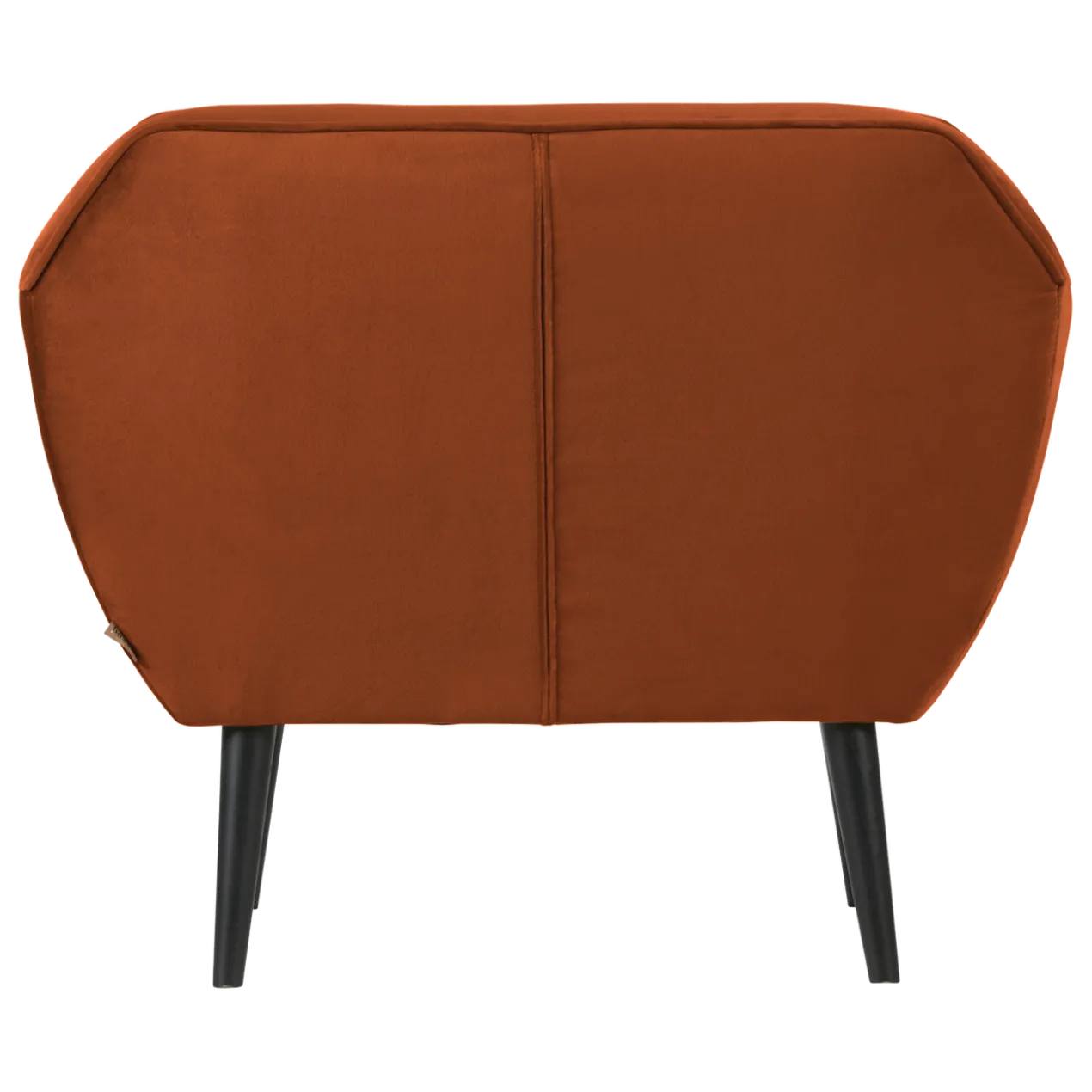 Rocco fauteuil velvet roestbruin