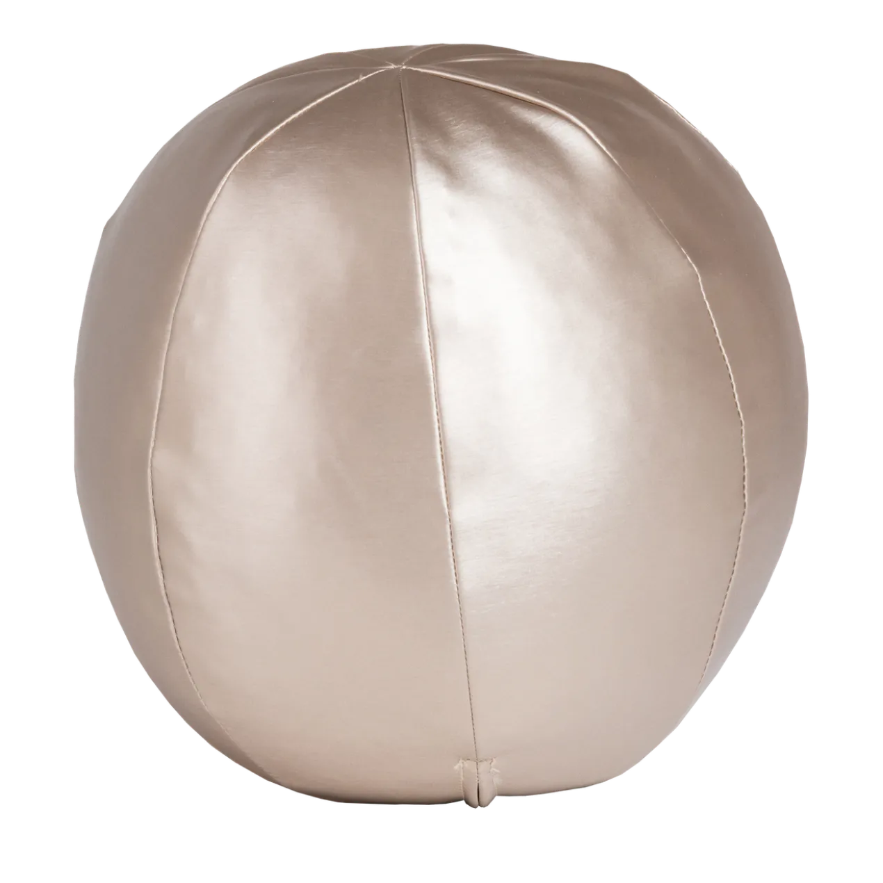 Rodeo bal kussen klein metallic naturel
