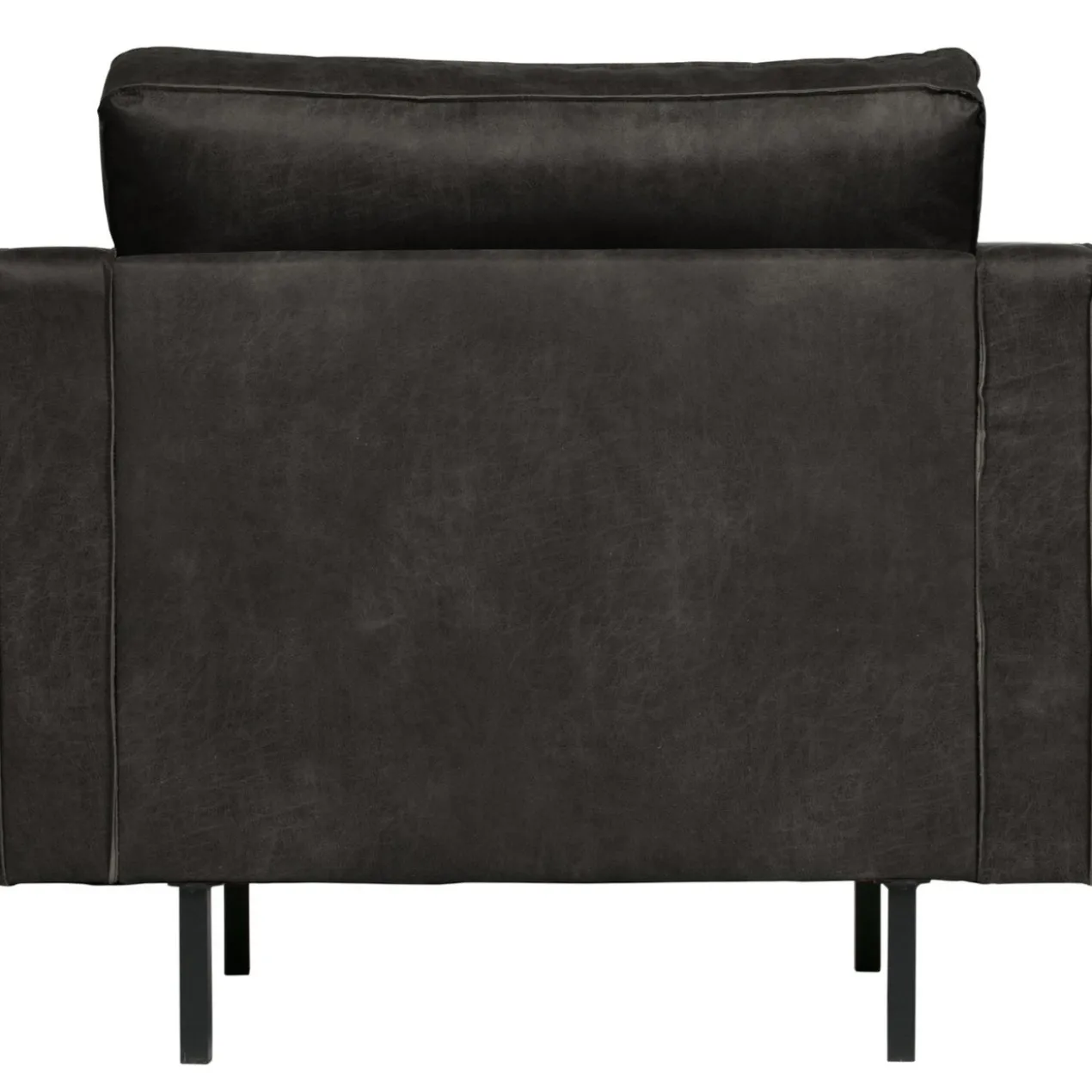 Rodeo classic fauteuil ecoleer zwart