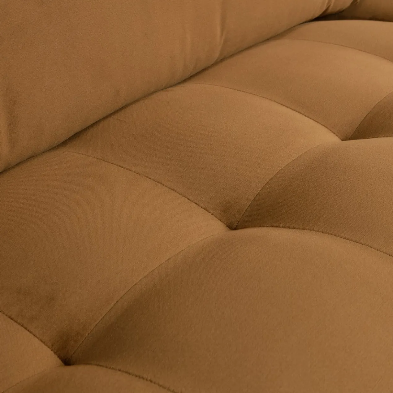 Rodeo classic fauteuil velvet honinggeel