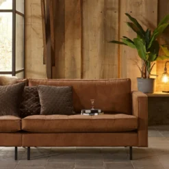 Rodeo classic 3-zits bank ecoleer cognac