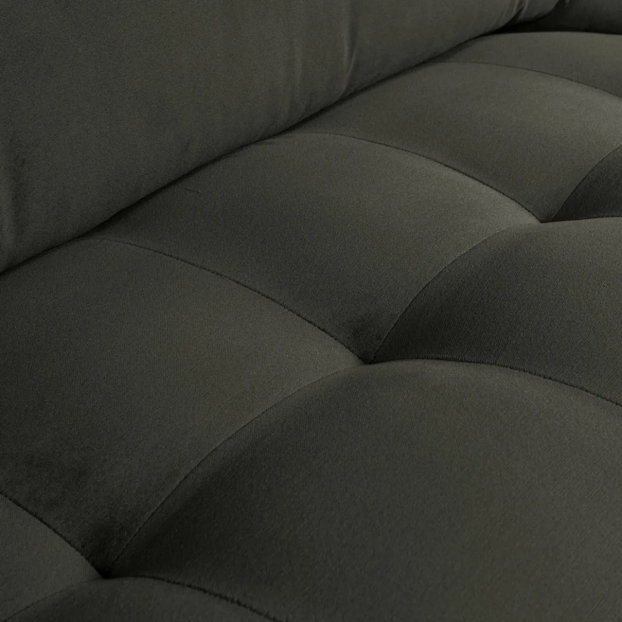 Rodeo classic 3-zits bank velvet antraciet