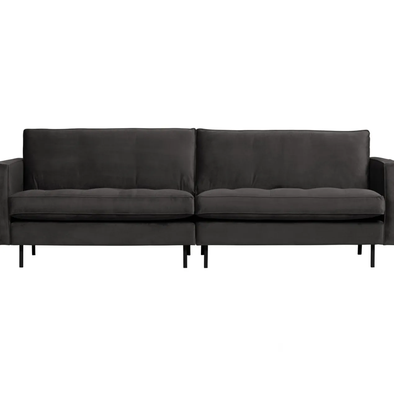 Rodeo classic 3-zits bank velvet antraciet
