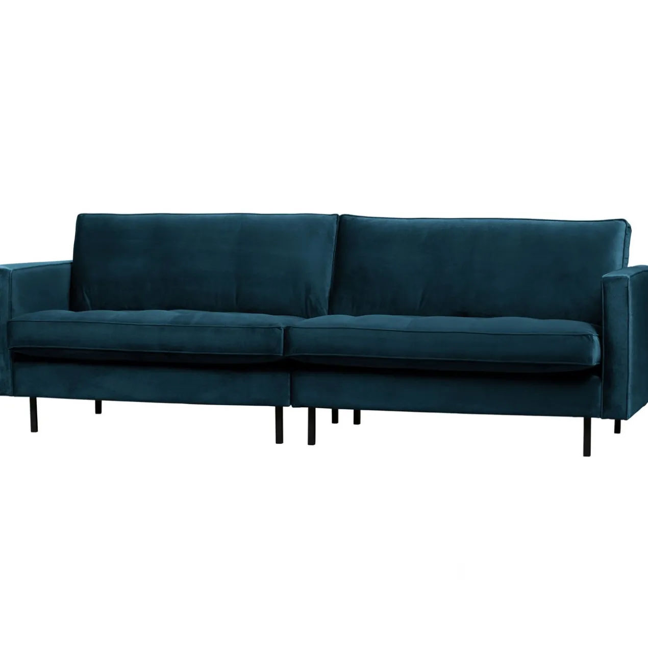 Rodeo classic 3-zits bank velvet blauw