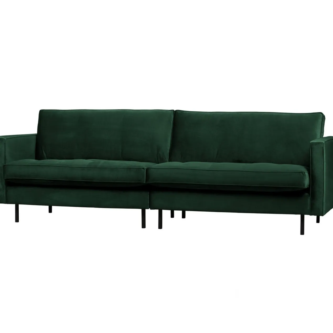 Rodeo classic 3-zits bank velvet bosgroen