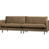 Rodeo classic 3-zits bank velvet taupe