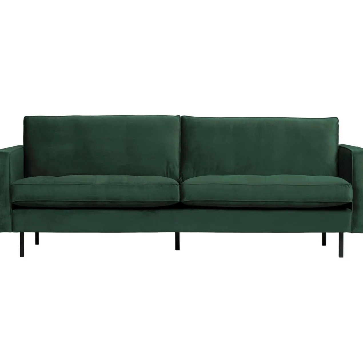 Rodeo classic 2,5-zits bank velvet bosgroen