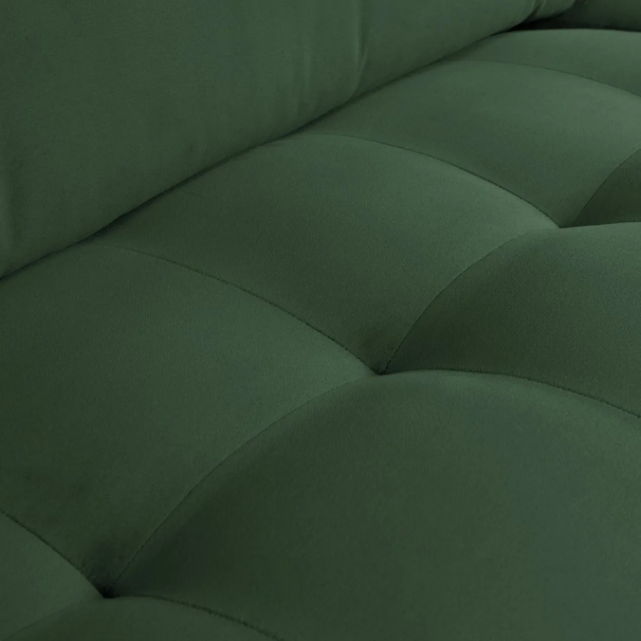 Rodeo classic 2,5-zits bank velvet bosgroen