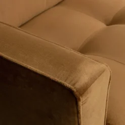 Rodeo classic 2,5-zits bank velvet honinggeel