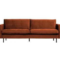 Rodeo classic 2,5-zits bank velvet roest