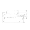 Rodeo daybed links ecoleer zwart