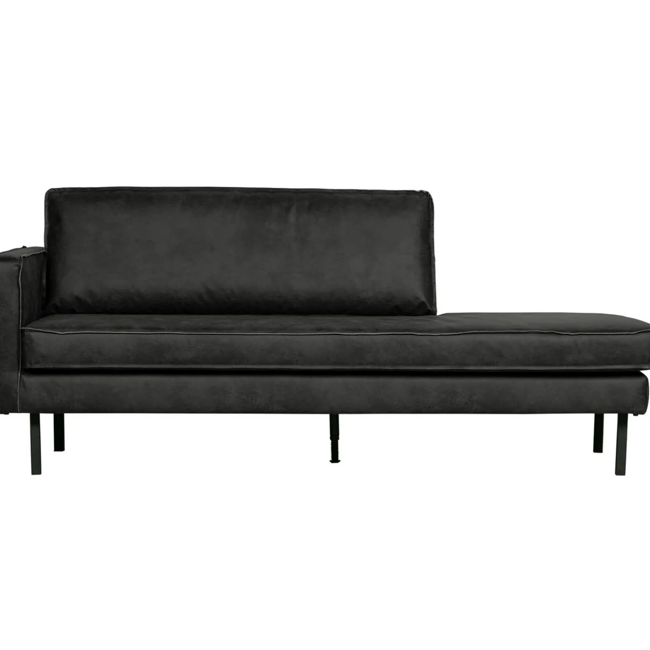 Rodeo daybed links ecoleer zwart