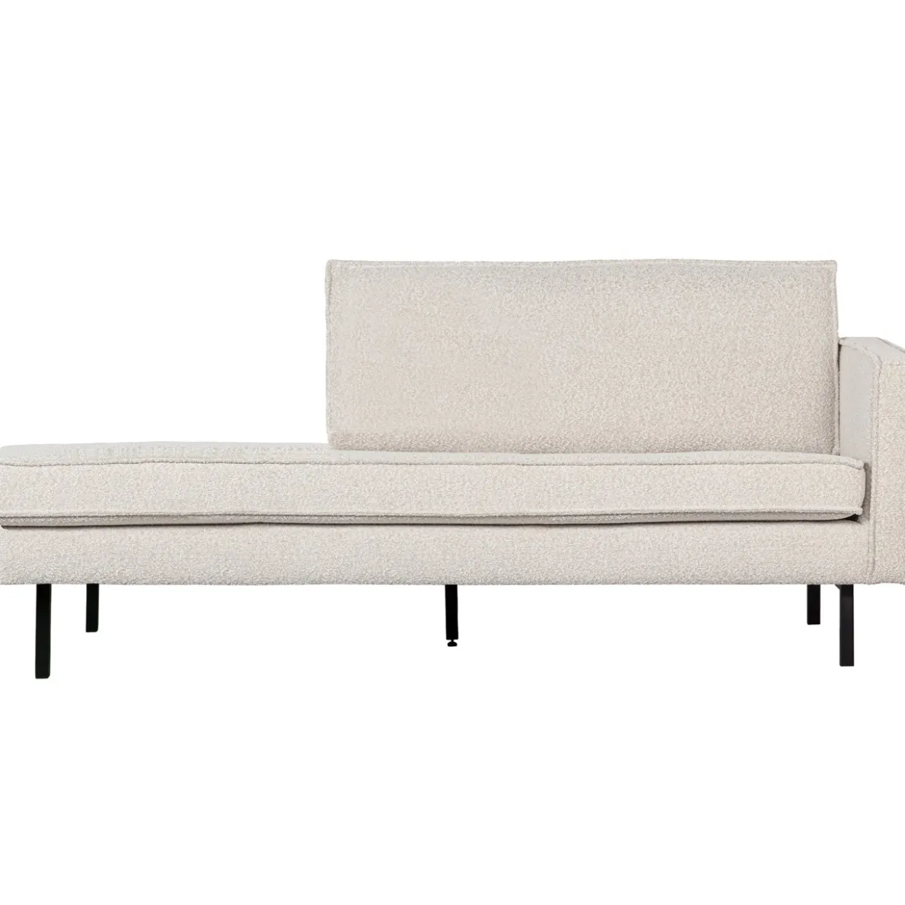 Rodeo daybed rechts boucle naturel