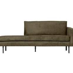Rodeo daybed rechts structure velvet bonsai