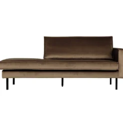 Rodeo daybed rechts velvet taupe