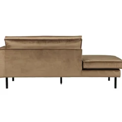 Rodeo daybed rechts velvet taupe