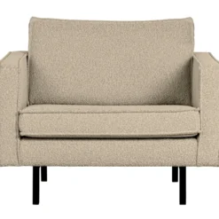 Rodeo fauteuil boucle beige