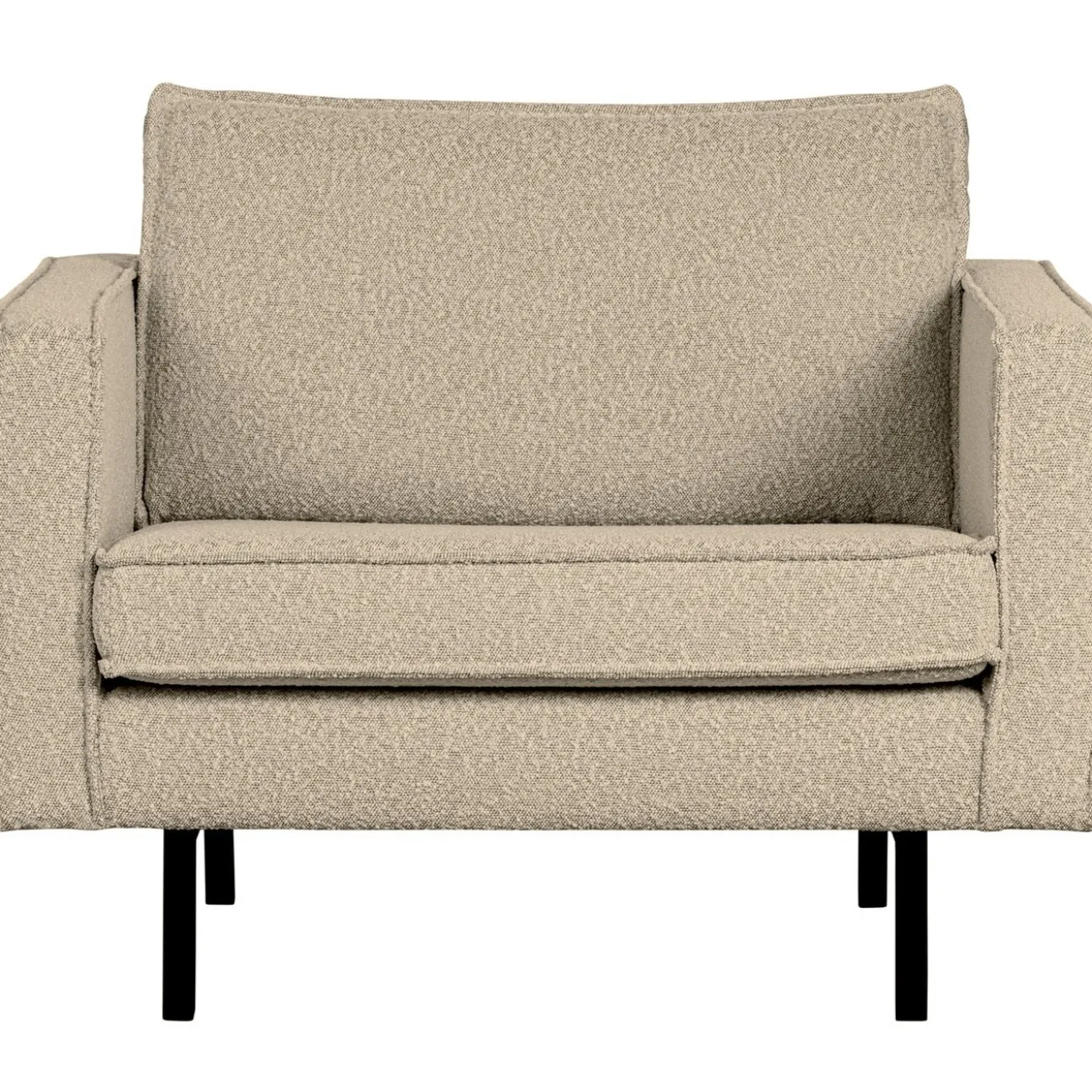 Rodeo fauteuil boucle beige