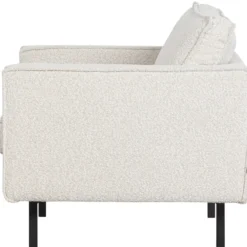 Rodeo fauteuil boucle naturel
