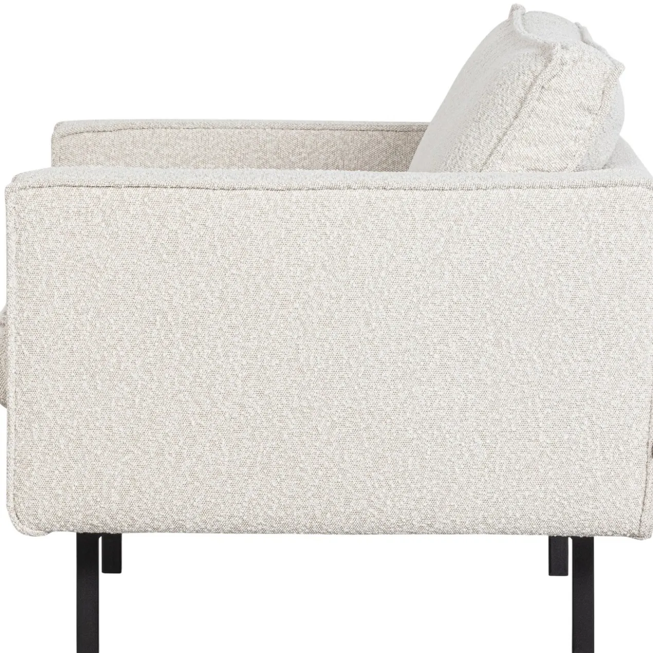 Rodeo fauteuil boucle naturel