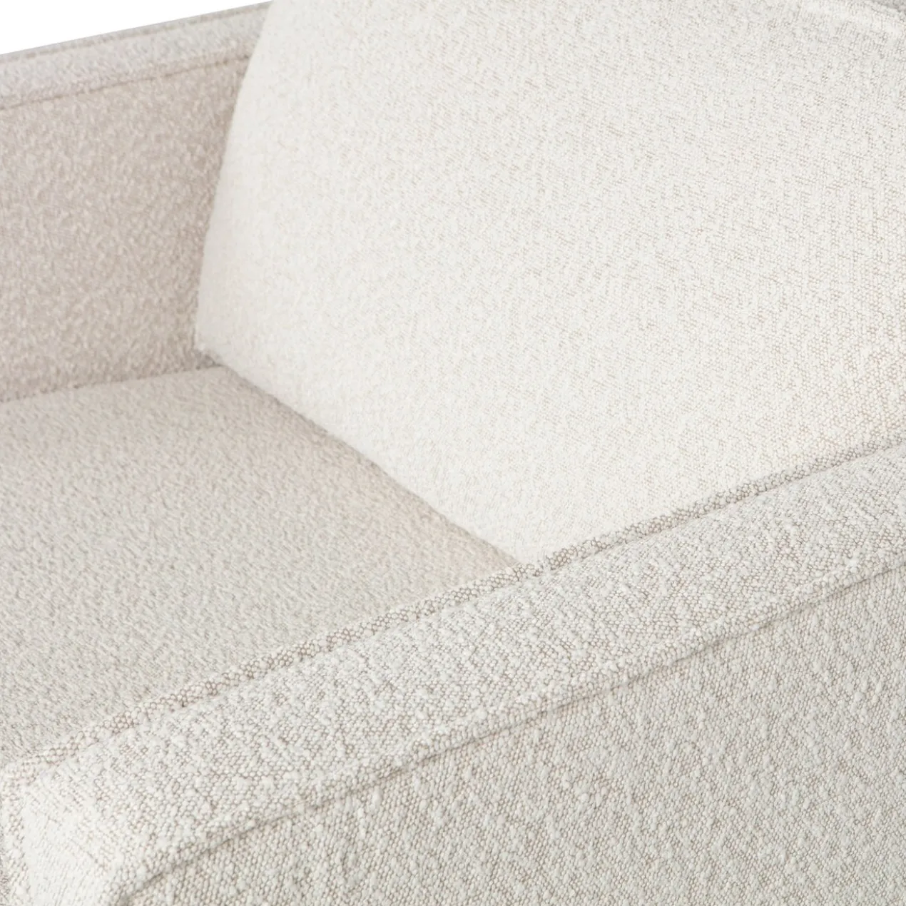Rodeo fauteuil boucle naturel