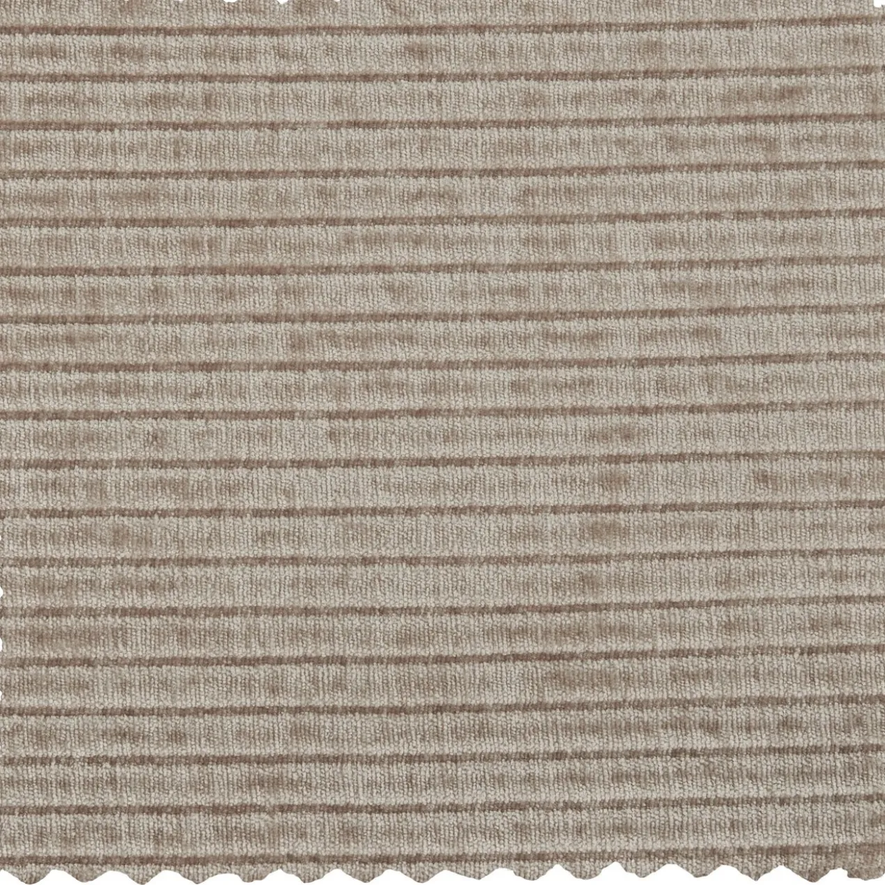 Rodeo fauteuil ribstof donkerzand