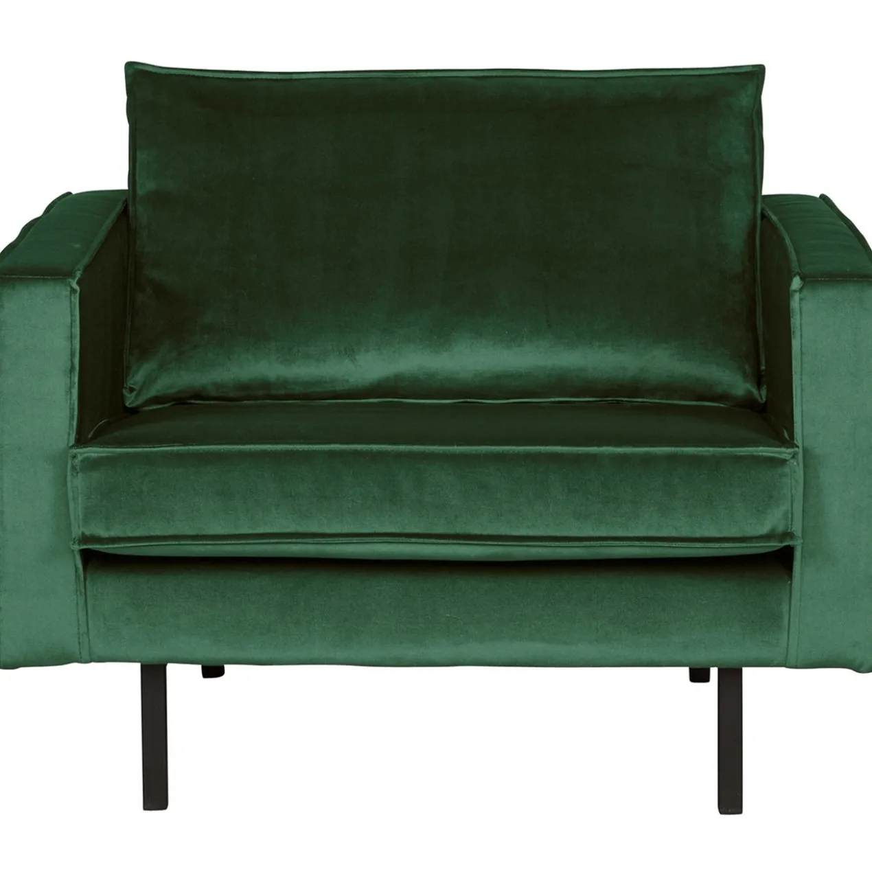 Rodeo fauteuil velvet bosgroen