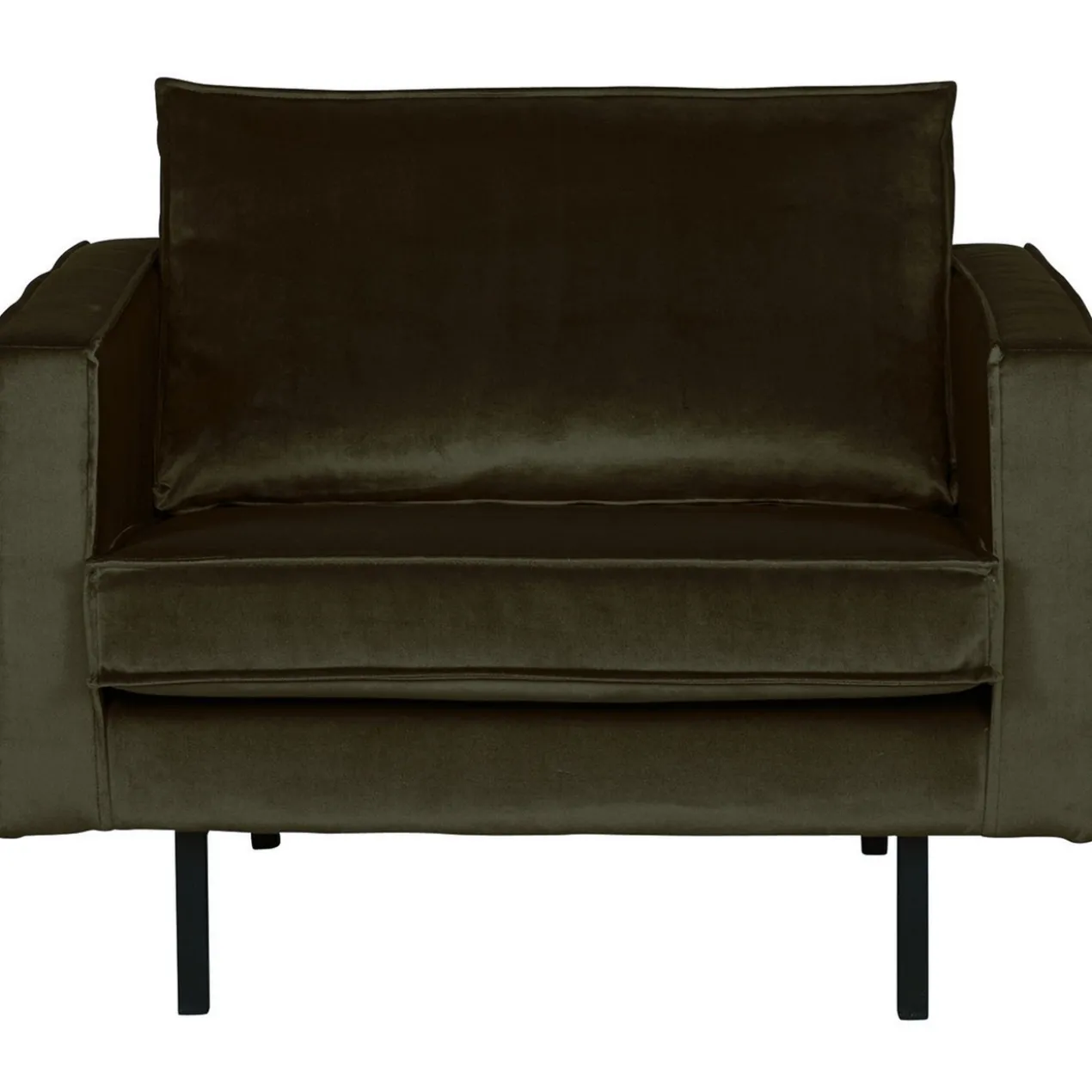 Rodeo fauteuil velvet donkergroen