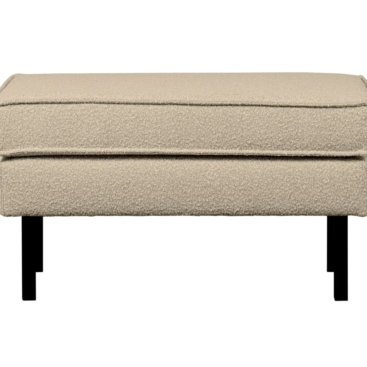 Rodeo hocker op poten boucle beige