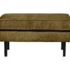 Rodeo hocker op poten structure velvet brass