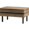 Rodeo hocker op poten velvet taupe