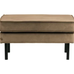 Rodeo hocker op poten velvet taupe