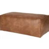 Rodeo poef 43x120x60 ecoleer cognac