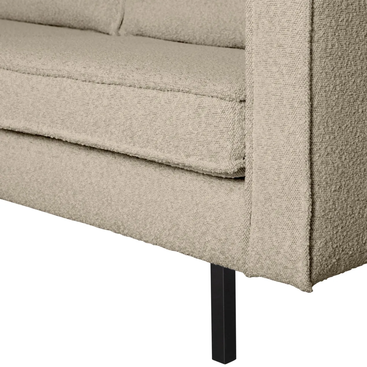 Rodeo 2,5-zits bank boucle beige