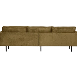 Rodeo 3-zits bank structure velvet brass
