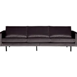 Rodeo 3-zits bank velvet antraciet