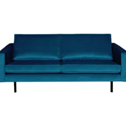 Rodeo 2,5-zits bank velvet blauw