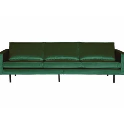 Rodeo 3-zits bank velvet bosgroen