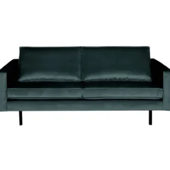 Rodeo 2,5-zits bank velvet groenblauw