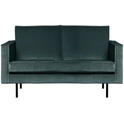 Rodeo 2-zits bank velvet groenblauw [fsc]