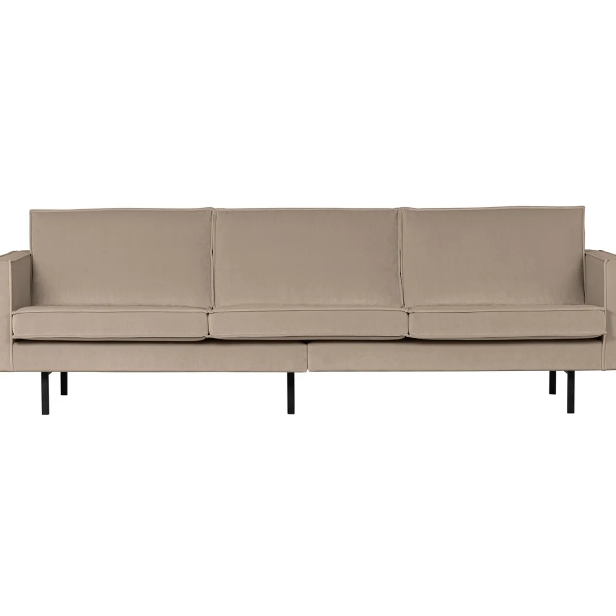 Rodeo 3-zits bank velvet khaki