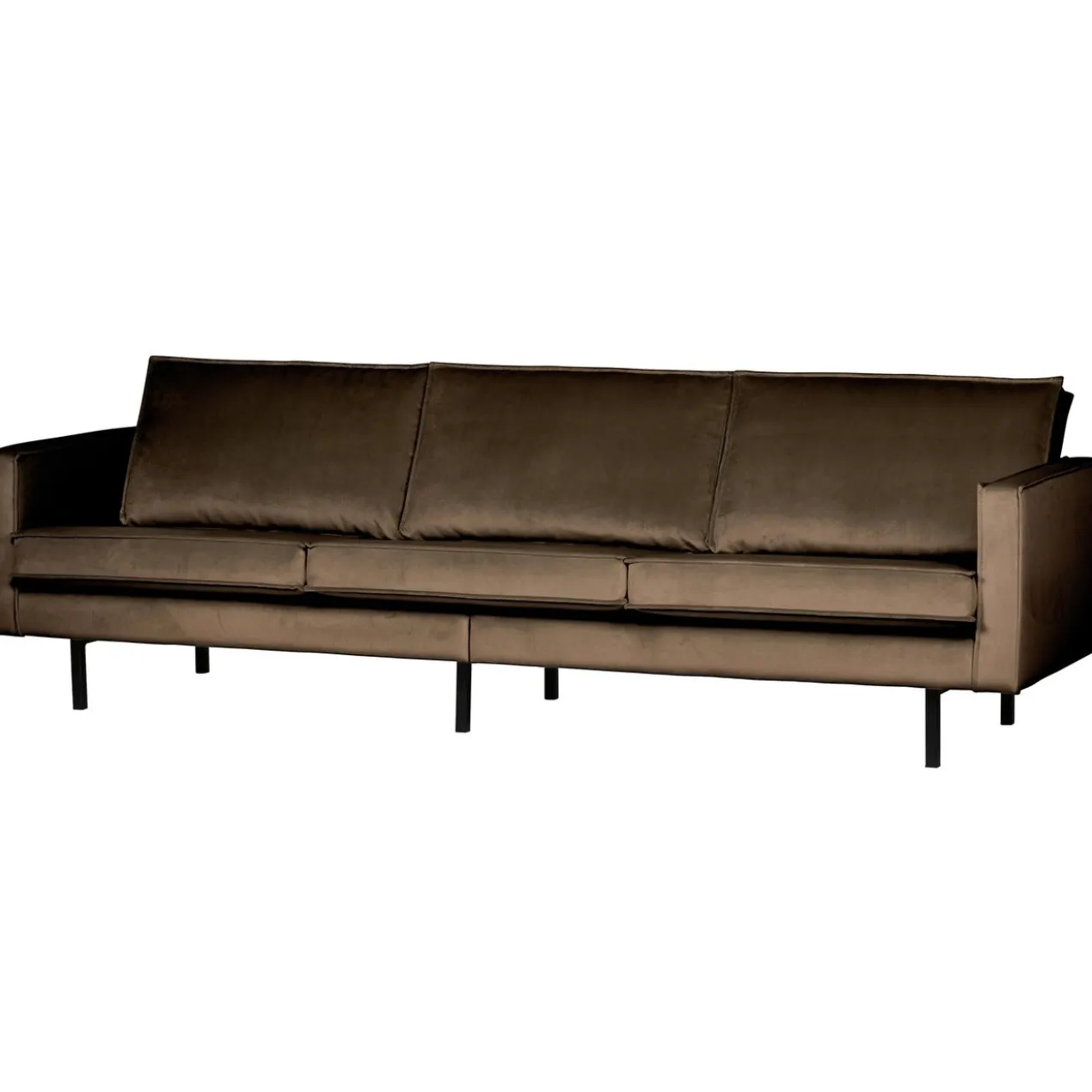 Rodeo 3-zits bank velvet taupe