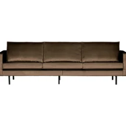 Rodeo 3-zits bank velvet taupe