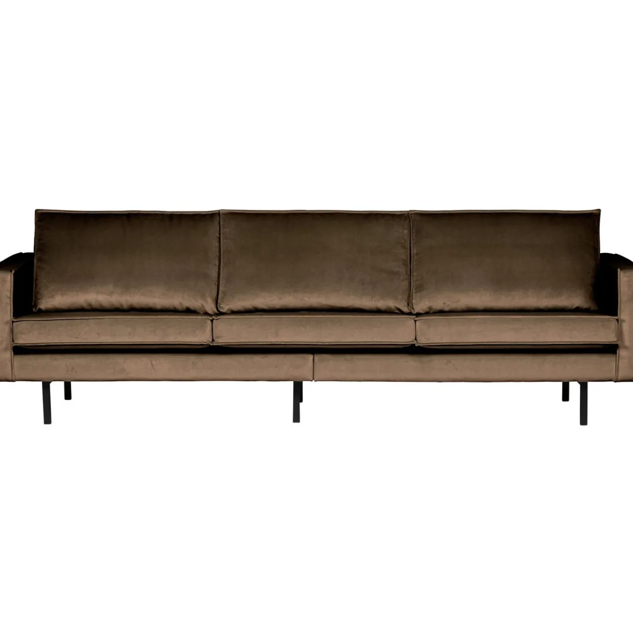 Rodeo 3-zits bank velvet taupe