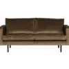 Rodeo 2,5-zits bank velvet taupe