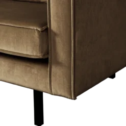Rodeo 2-zits bank velvet taupe [fsc]