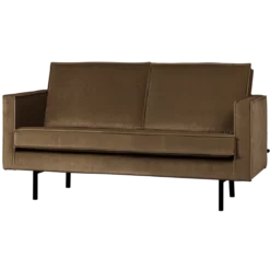 Rodeo 2-zits bank velvet taupe [fsc]
