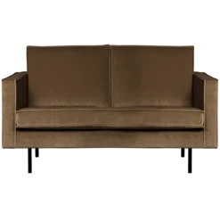 Rodeo 2-zits bank velvet taupe [fsc]