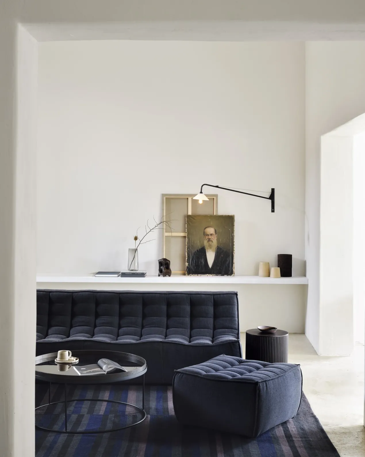 Roller Max bijzettafel 40 - mahonie donkerbruin