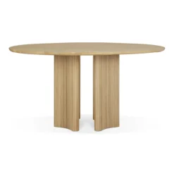 Roller Max eettafel 150 rond - eiken